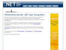 Tablet Screenshot of dnug-bern.ch